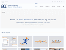 Tablet Screenshot of anais-andreosso.com